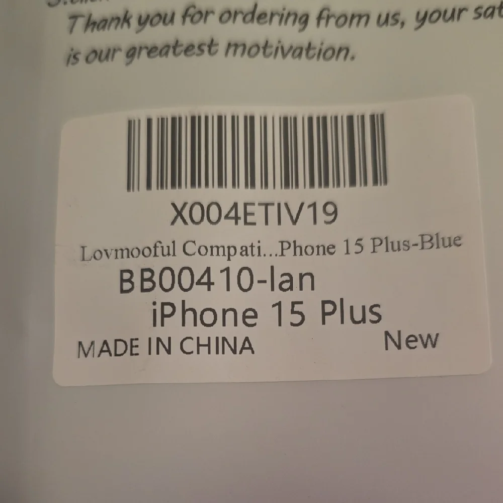 Clear Blue Bow Phone Case